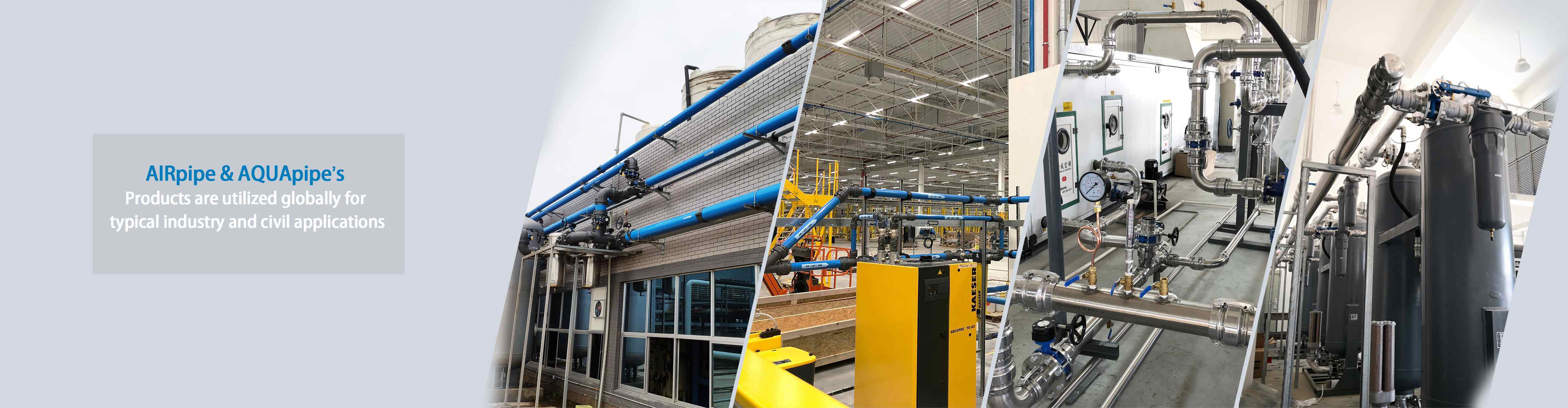 Applications Industrielles | AIRpipe